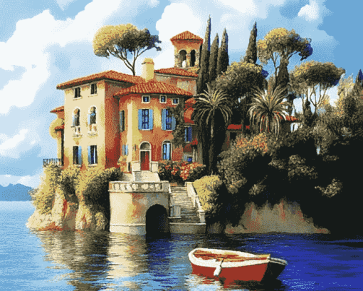 Italian Architecture Diamond Painting