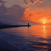 Italy Seascapes Sunset Diamond Painting