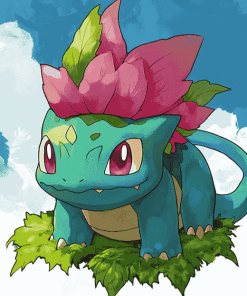 Ivysaur Pokemon Diamond Painting