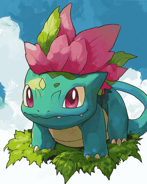 Ivysaur Pokemon Diamond Painting