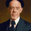 JK Simmons Celebrity Diamond Painting