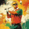 Jack Nicklaus Golf Icon Diamond Painting