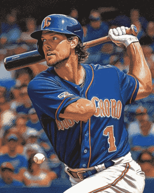 Jacob DeGrom Baseball Legend Diamond Painting