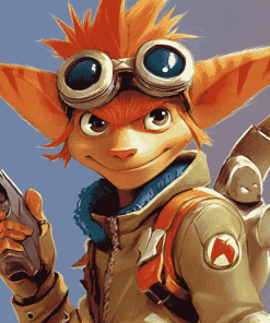 Jak and Daxter Adventure Diamond Painting