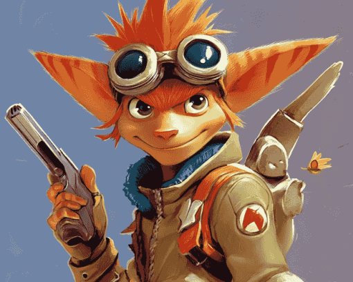 Jak and Daxter Adventure Diamond Painting