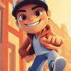 Jake Subway Surfers Animation Diamond Painting