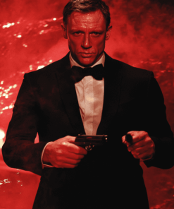 James Bond Action Diamond Painting