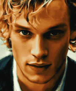 Jamie Campbell Bower Star Diamond Painting