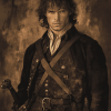 Jamie Fraser Outlander Series Diamond Painting