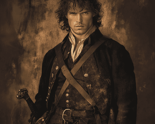 Jamie Fraser Outlander Series Diamond Painting