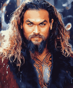 Jason Momoa Celebrities Diamond Painting