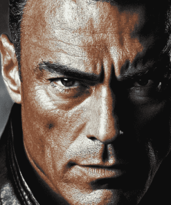 Jean Claude Van Damme Celebrity Diamond Painting