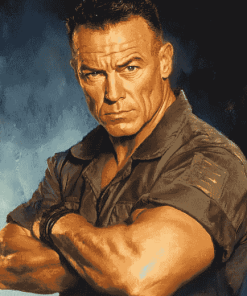 Jean Claude Van Damme Diamond Painting