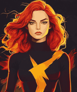 Jean Grey Animation Diamond Painting