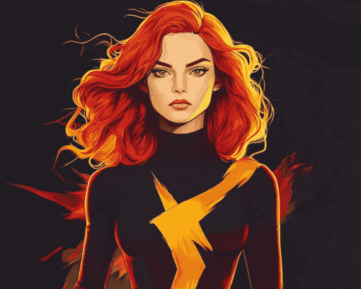 Jean Grey Animation Diamond Painting