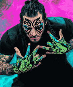 Jeff Hardy Famous Figures Diamond Painting