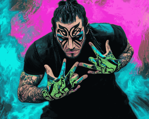 Jeff Hardy Famous Figures Diamond Painting