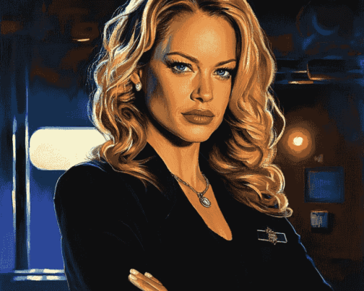 Jeri Ryan Celebrity Diamond Painting