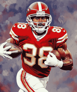 Jerry Rice Iconic Football Diamond Painting