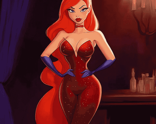 Jessica Rabbit Animation Diamond Painting