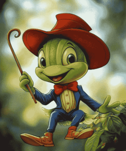 Jiminy Cricket Animation Diamond Painting