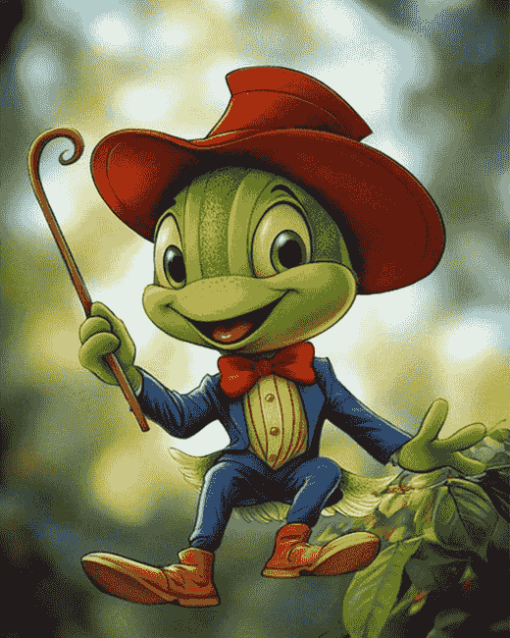 Jiminy Cricket Animation Diamond Painting