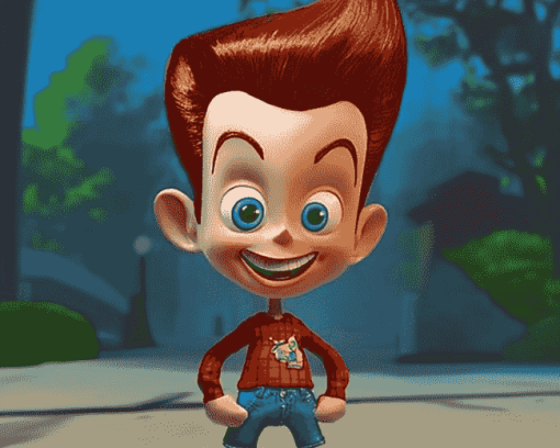 Jimmy Neutron Animation Diamond Painting