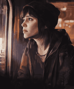 Jodie Beyond Two Souls Character Diamond Painting