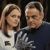 Jodie Foster and Anthony Hopkins in Silence of the Lambs Diamond Painting