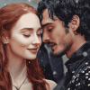 Joe Jonas and Sophie Turner Diamond Painting