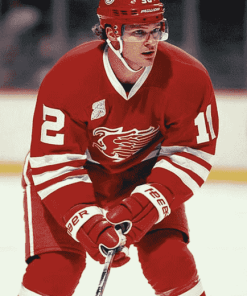 Joe Kocur Detroit Redwings Diamond Painting