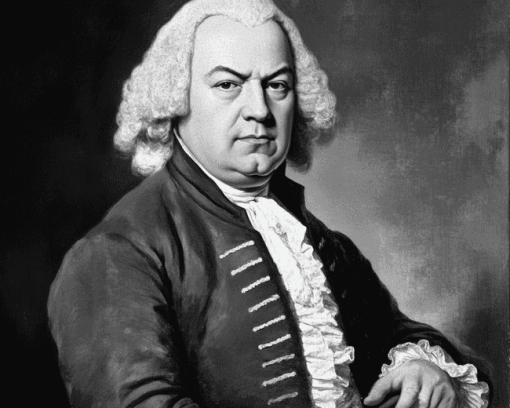 Johann Sebastian Bach Vintage Diamond Painting