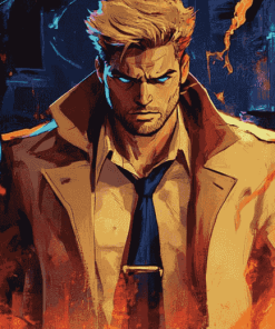 John Constantine Animated Series Diamond Painting