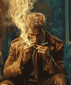 John Constantine Animated Series Diamond Painting