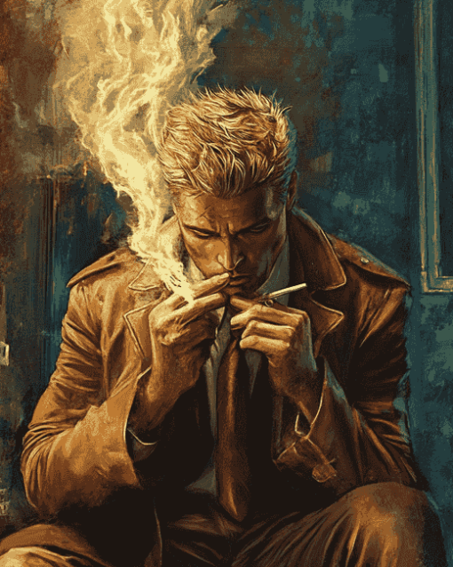 John Constantine Animated Series Diamond Painting