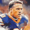 John Elway Iconic Athlete Diamond Painting