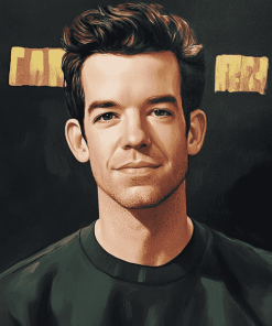 John Mulaney Celebrity Diamond Painting