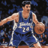 John Stockton Basketball Legend Diamond Painting