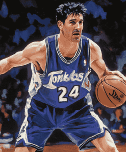 John Stockton Basketball Legend Diamond Painting