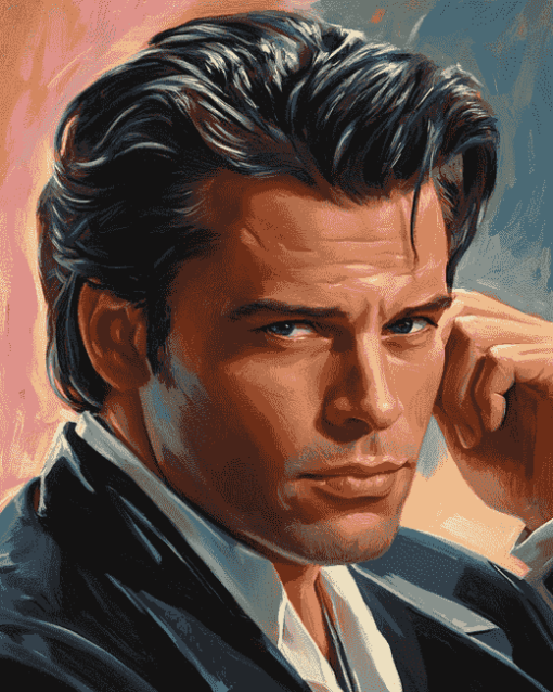 John Travolta Celebrity Diamond Painting