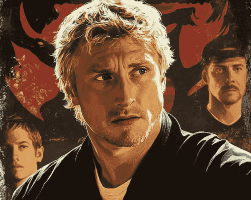 Johnny Lawrence Cobra Kai Series Diamond Painting