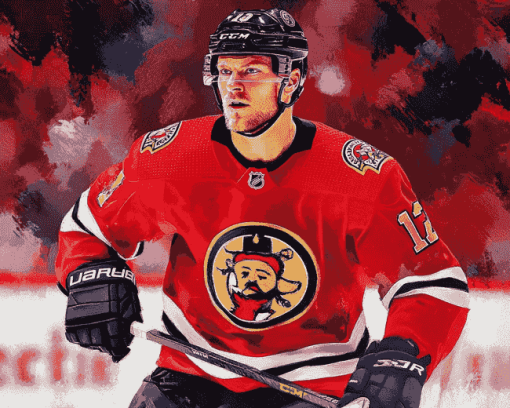 Jonathan Toews Ice Hockey Star Diamond Painting