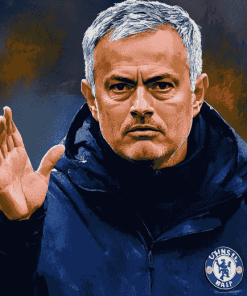 Jose Mourinho Football Icon Diamond Painting