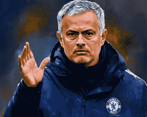 Jose Mourinho Football Icon Diamond Painting