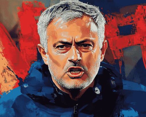 Jose Mourinho Football Legend Diamond Painting