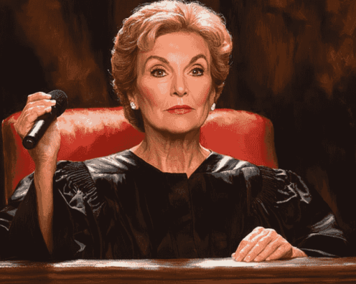 Judge Judy Celebrity Diamond Painting