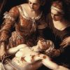 Judith And Holofernes Masterpiece Diamond Painting