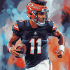 Justin Fields Football Legend Diamond Painting