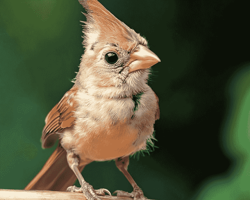 Juvenile Cardinals Birds Diamond Painting