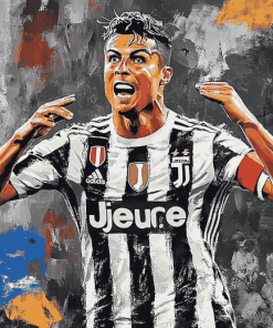 Juventus Football Star Diamond Painting